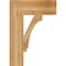 Ekena Millwork Imperial Block Rough Sawn Bracket, Western Red Cedar, 6"W x 20"D x 28"H BKT06X20X28IMP05RWR - alternate 3
